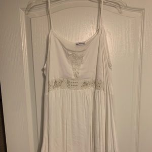 Off the shoulder mini dress